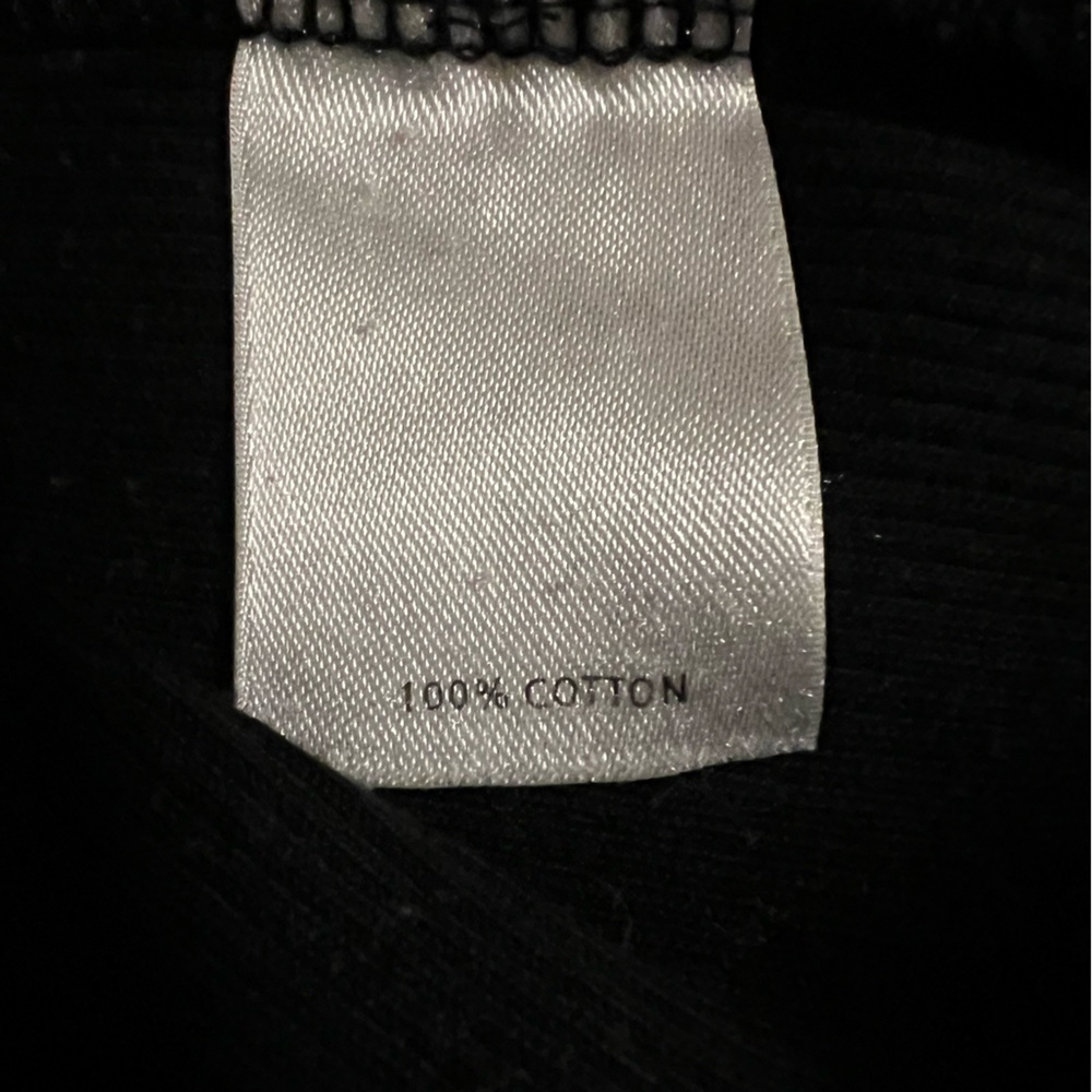 EUC Caslon 100% cotton rib knit tank lace trim tank top lettuce edge hem sz S - Picture 5 of 9